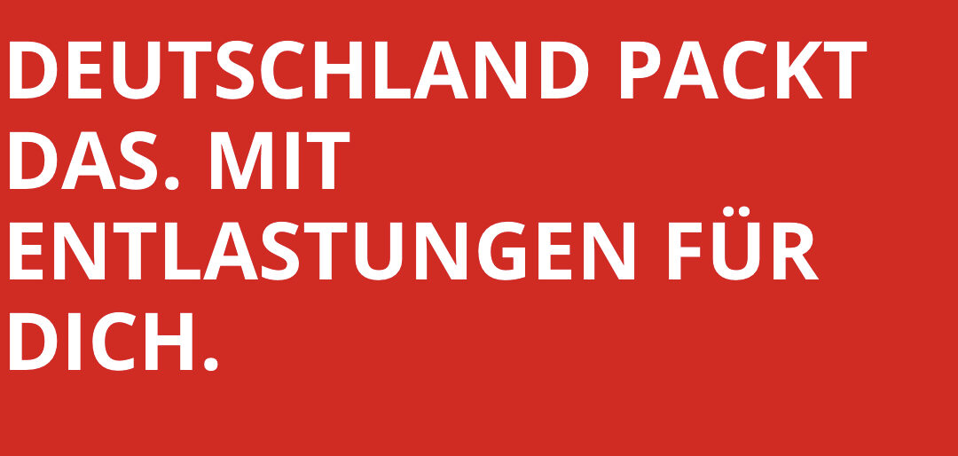 Rechne deine Entlastungen aus!