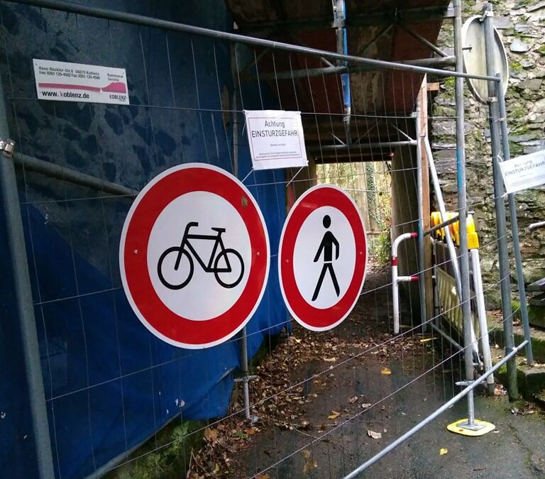 Zu früh gefreut… Zugang zum Bienhorntal wieder gesperrt