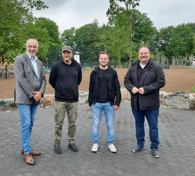 Festungspark Kaiser Alexander auf der Karthause voll im Zeitplan