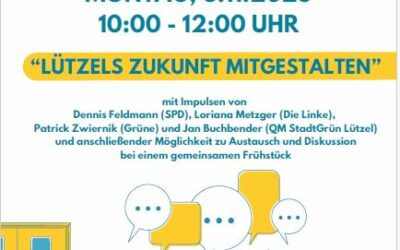 Lützel im Gespräch am Montag, 06.11.23 im BüZ !