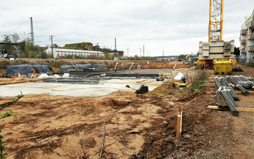 Baubeginn am Rosenquartier