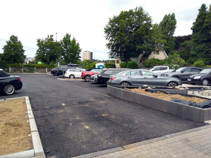 Bauarbeiten am Jahnplatz schreiten voran