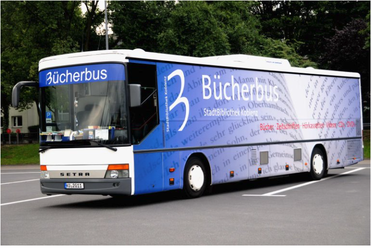 SPD Pfaffendorf –Einsatz für den Bücherbus in der Bauphase der Pfaffendorfer Brücke