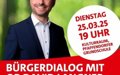 Bürgerdialog mit Oberbürgermeister David Langner