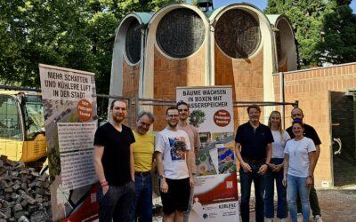 SPD Klima- und Umweltgruppe besucht Pilotprojekt zur Klimaanpassung im Koblenzer Rauental