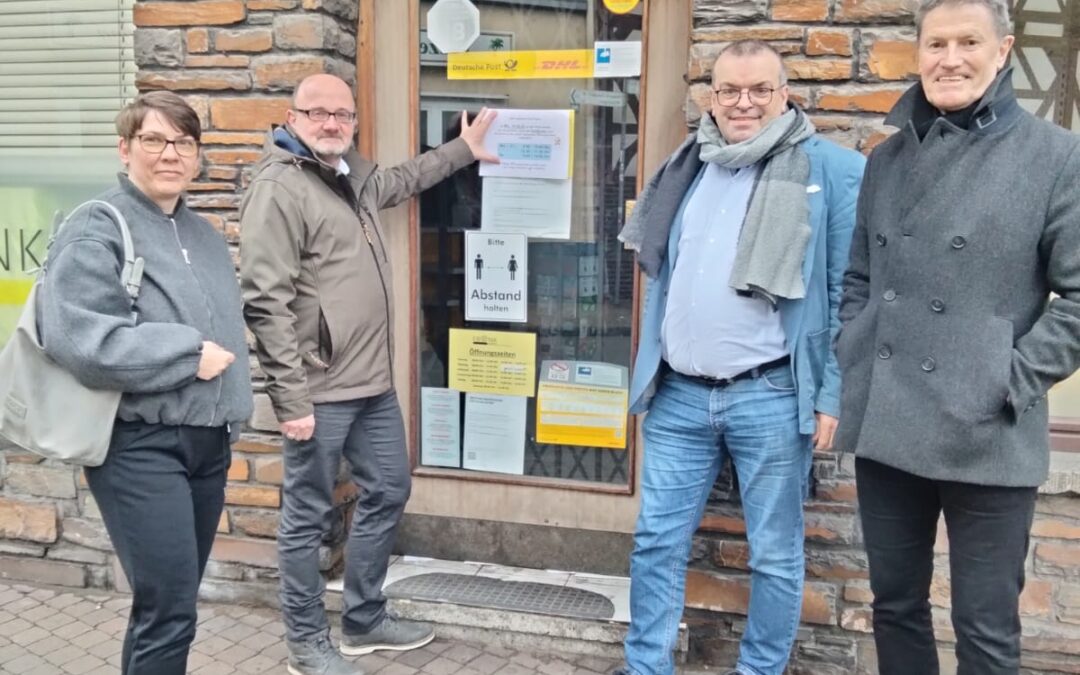Der Einsatz hat sich gelohnt: SPD Güls freut sich über die bevorstehende Wiedereröffnung der Post – Filiale in Güls!